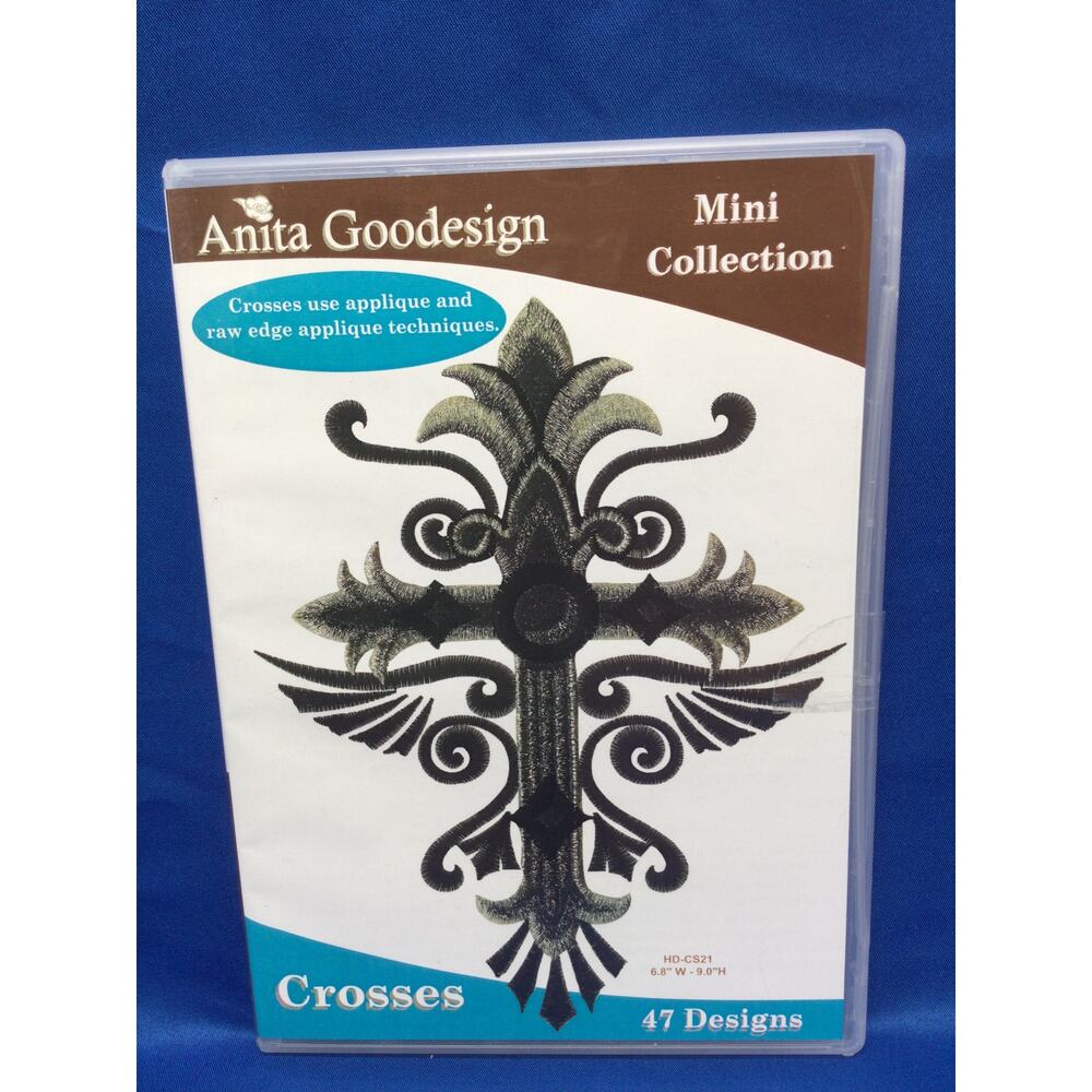 Anita Goodesign Projects Crosses Embroidery Tutorial DVD